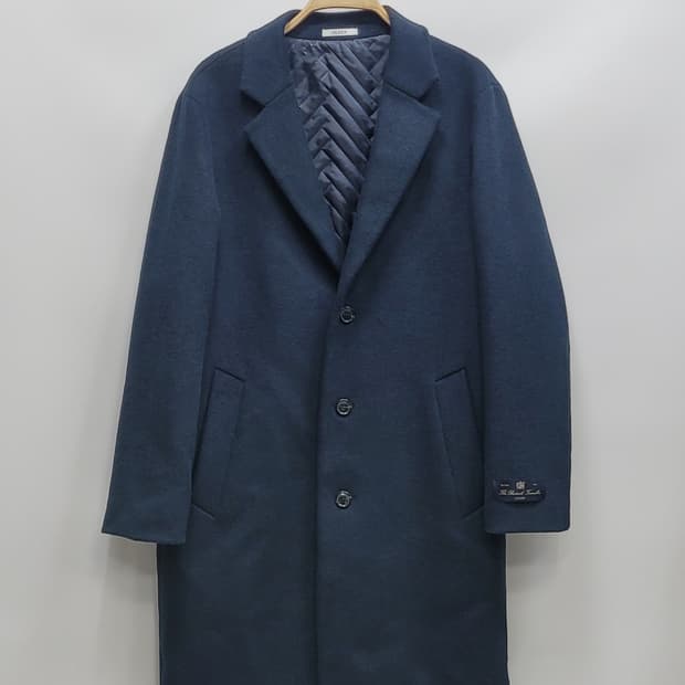 OLZEN 올젠 모직 코트 / 남 100 네이비 블루