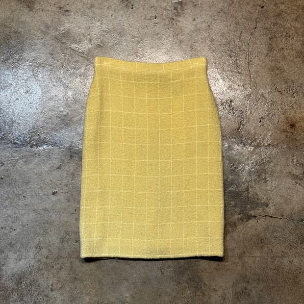 25inch ) SONIA RYKIEL Checked Skirt