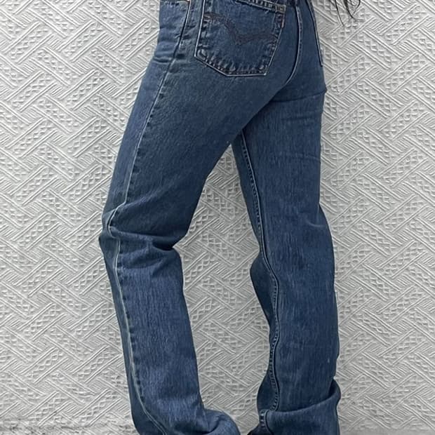 리바이스 505 모던 캐주얼 빈티지 데님팬츠 70 C10284