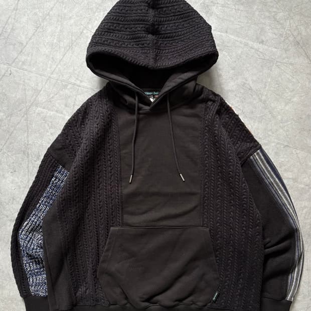 Andersson Bell 앤더슨벨 20FW 패브릭 콘트라스트 후드
