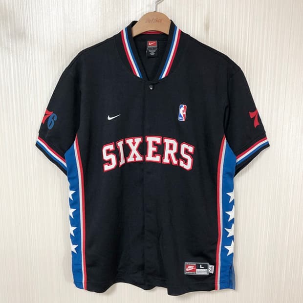 NBA 나이키 필라델피아 76ERS 90's 올드슈팅져지 유스L(성인S)