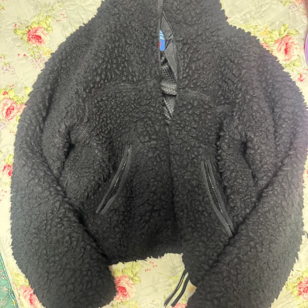 헤리티지플로스 울파일 플리스 블랙 M