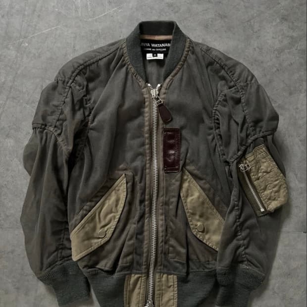 Junya Watanabe MA-1 Mesh Bomber Jacket