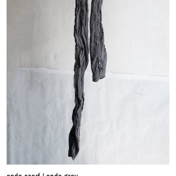 endo scarf / endo grey
