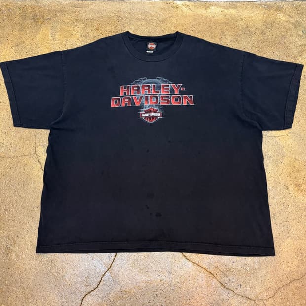 00s Made in USA 빈티지 할리데이비슨 빅사이즈 반팔티