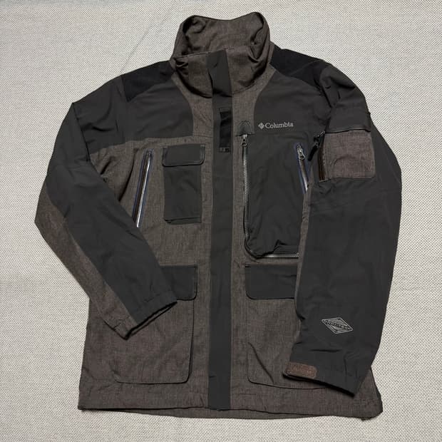 컬럼비아 옴니테크 멀티 포켓 바람막이 자켓