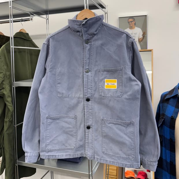 80s 빈티지 프렌치 워크 자켓 (L)  
