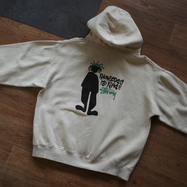 올드 스투시 그래픽 후디 