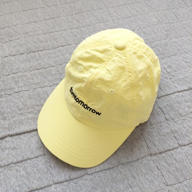 tomtomorrow 레몬옐로우 나일론볼캡(남녀공용)