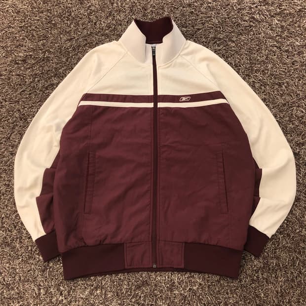 리복 올드스쿨 배색 트랙 자켓
