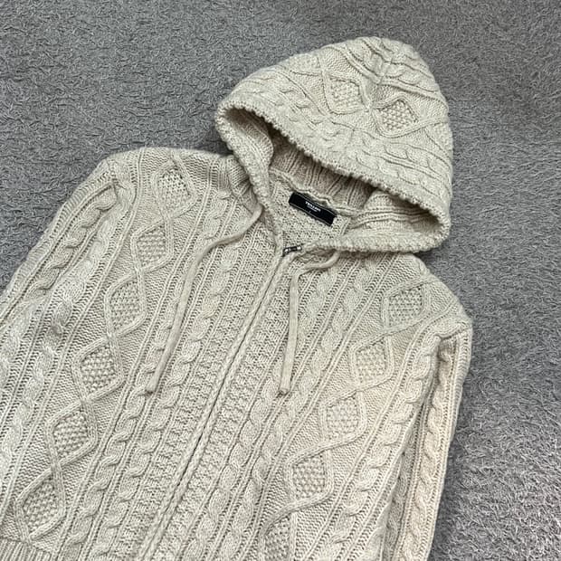 [100] 트릴리온 니트 후드집업