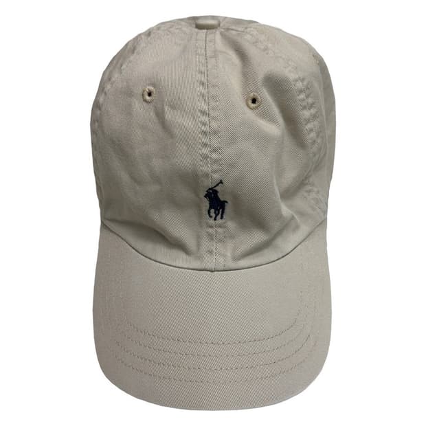 POLO 코튼 치노 베이스볼 캡 베이지