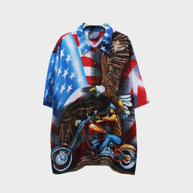 VINTAGE SAPPHIRE LOUNGE 반팔 셔츠 66108