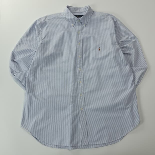 CK289 2XLT 폴로 00s 클래식 스트라이프 셔츠 남방
