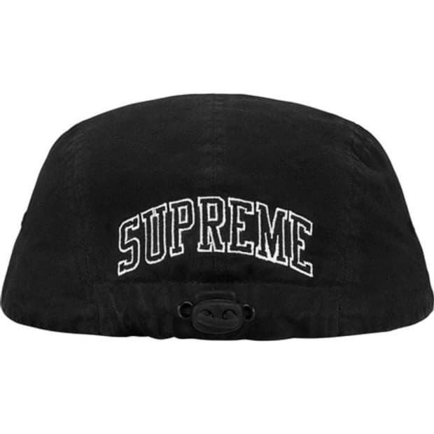 Supreme 슈프림 아크로고 캠프캡 블랙