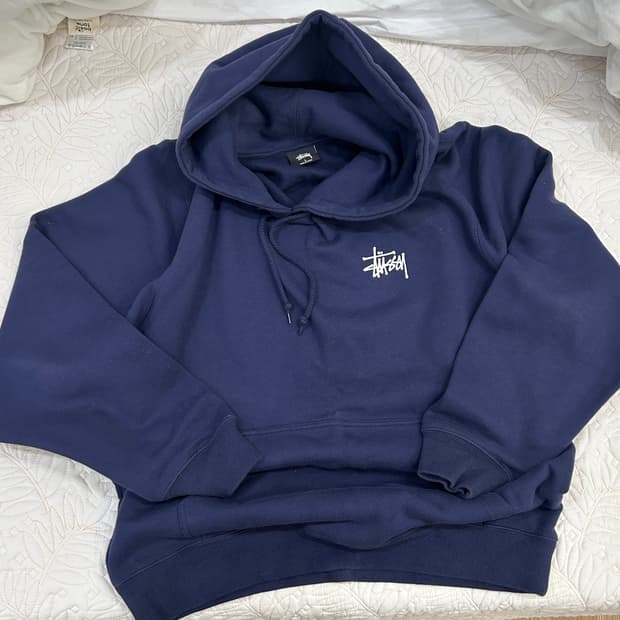 스투시 베이직 후드 