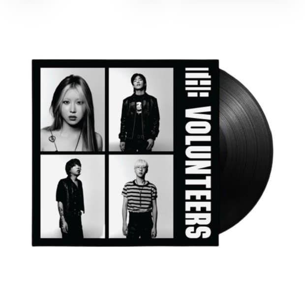 [LP] 더 발룬티어스 정규 1집 LP 블랙 바이닐