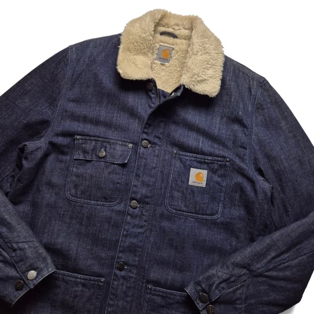 [L] 칼하트 WIP 피닉스 데님코트자켓