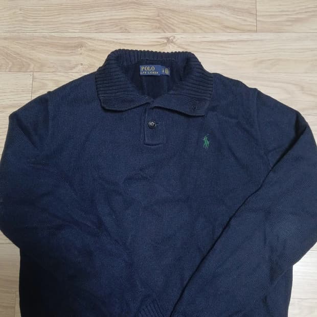 폴로 랄프로렌 3넥 버튼 스웨터