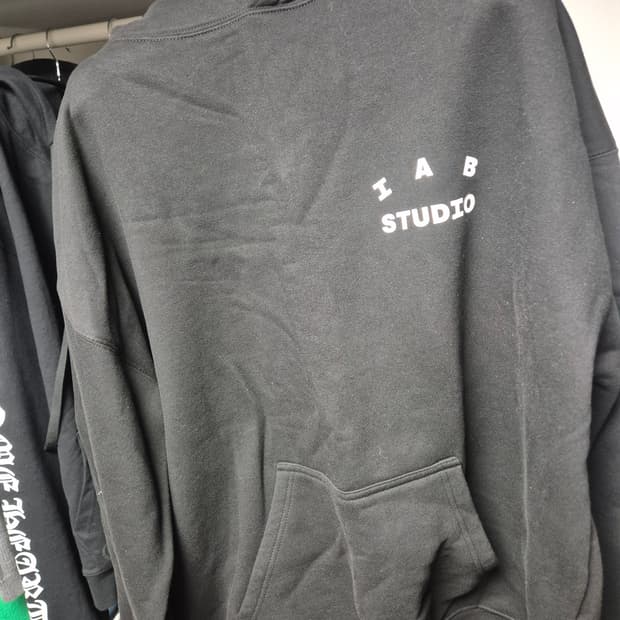 아이앱 스튜디오 후드 블랙XXL