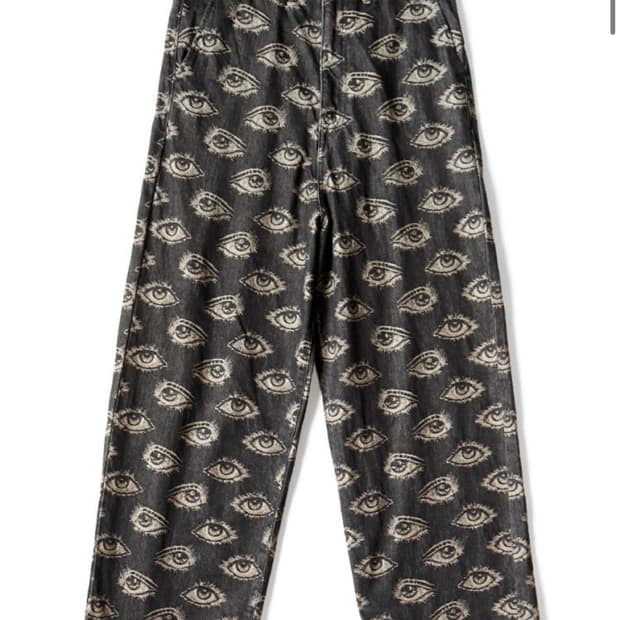 구합니다) 12온즈 스피크이지 데님 포트 배기 팬츠 블랙