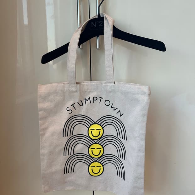 Stumptown 스마일 프린팅 토트백
