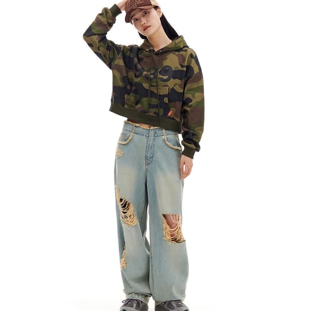 아카이브볼드 찢청 DESTROYED DENIM PANTS (이한 착용)