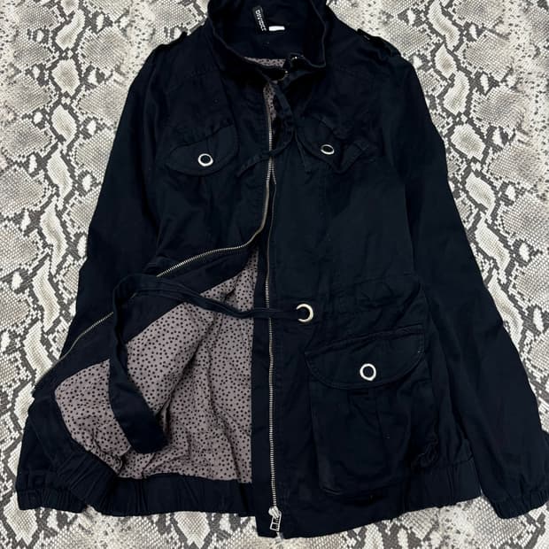 “Vintage” Y2K Mood Star Print Multi Pock
