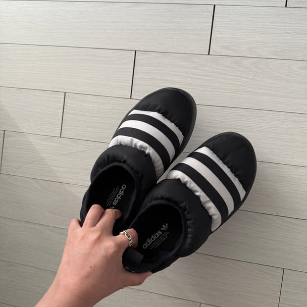 플리마켓🔥 아디다스 퍼피렛 코어 블랙