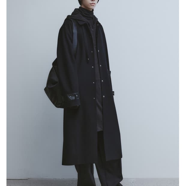 L) 24fw 유스 스냅 싱글 코트