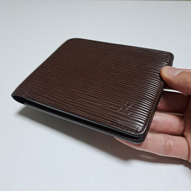 [100%/정품] 루이비통 에피 반지갑 브라운, 루이비통에삐지갑