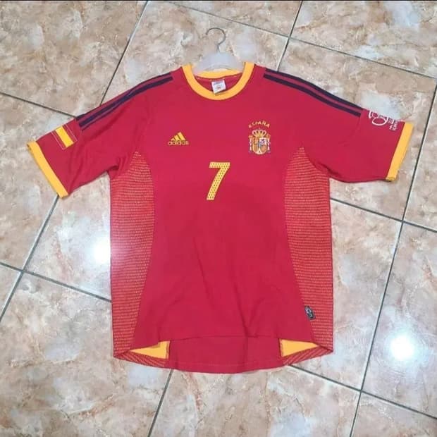 아디다스 2002 스페인 축구 국대 라울 올드레플 축구져지