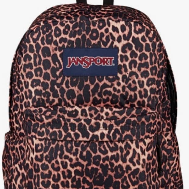 잔스포츠 백팩 슈퍼브레이크 잔스포츠 호피 레오파드