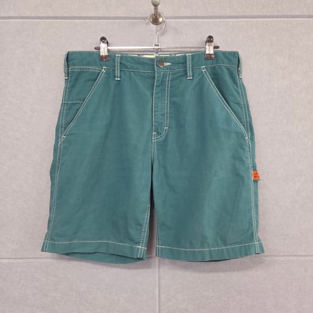 Dickies 디키즈 코튼 워크 하프 팬츠 청록색