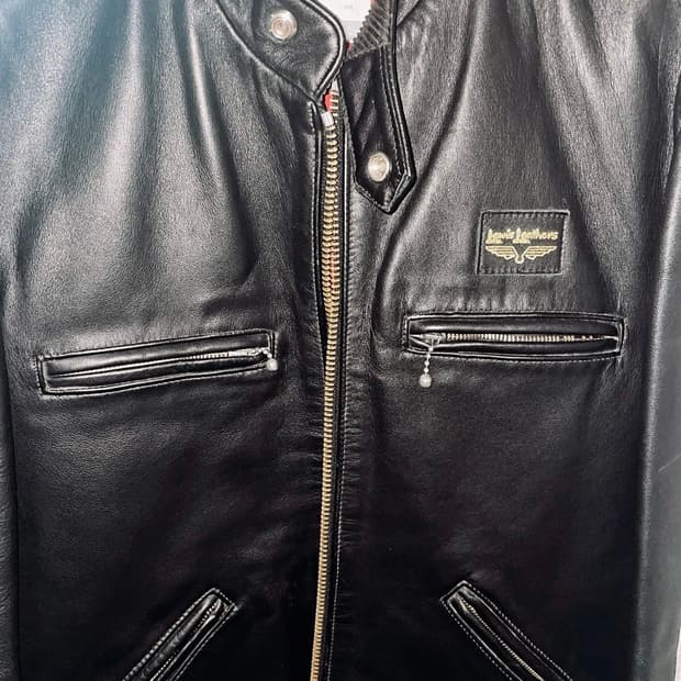 Lewis Leathers AVIA KIT 스포츠맨 레더 재킷