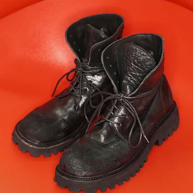 야세 폴딩 코만도솔 카우하이드 부츠 260