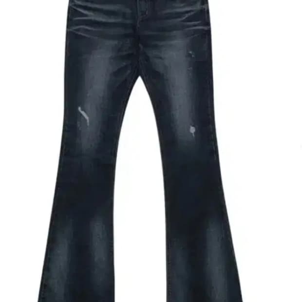 보헴서 보헤미안서울 딥 블루 워싱컷 데님 팬츠 (s)