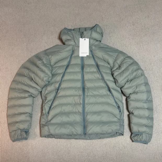 스키즘 인듀싱 경량패딩 그린 M