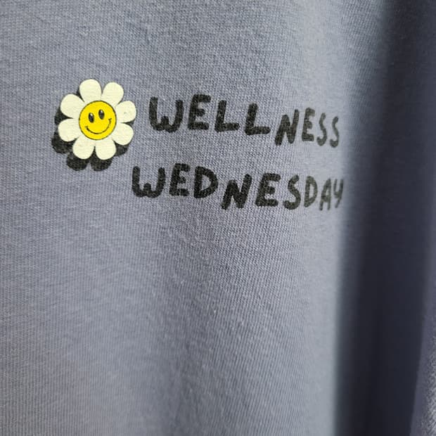 Wellness Wednesday tees
