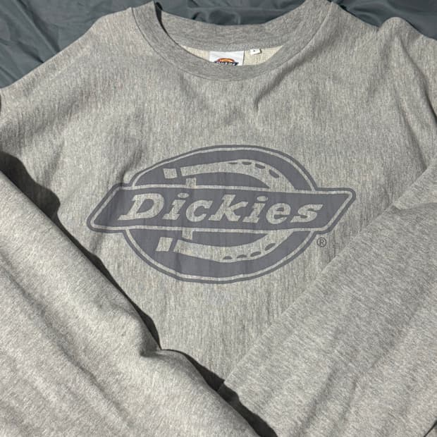 디키즈 맨투맨 그레이 L