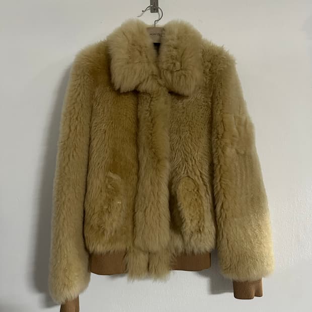 이치 앤 아더 퍼 블루종 퍼 점퍼 M 사이즈