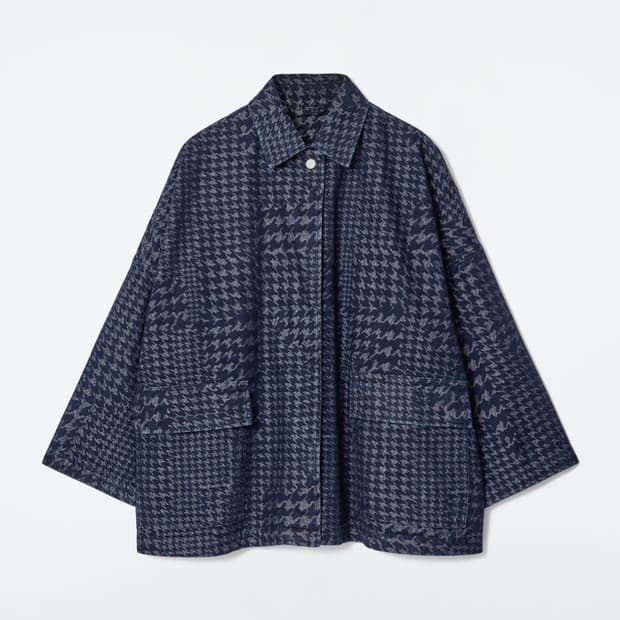 COS 코스 하운드투스 데님 자켓 / xxs (55-77 가능)