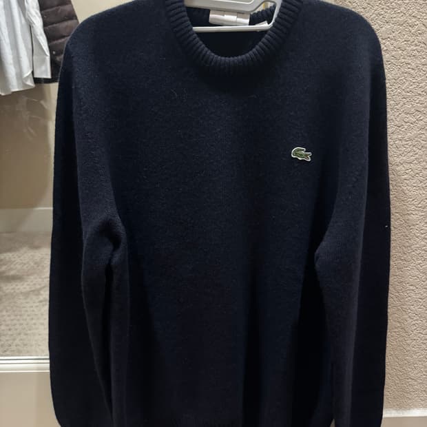 라코스테 네이비 니트