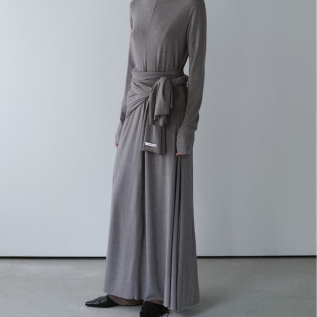 Opheden 백버튼 맥시 원피스