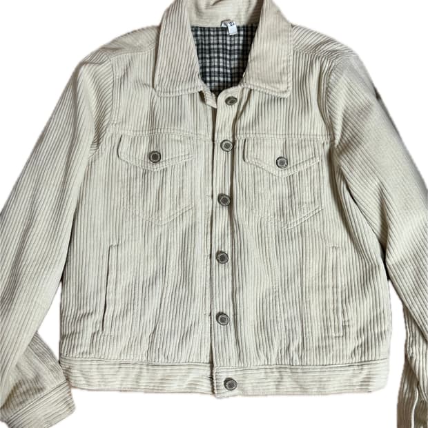 Ivory Corduroy Jacket