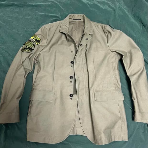 발렌티노/Military Patch Jacket / 50