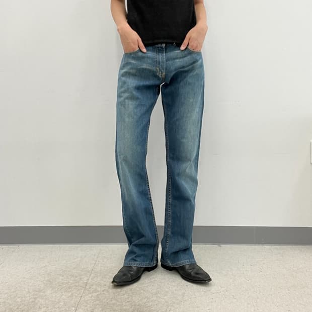 Levis 리바이스 527 로우 부츠컷 데님 팬츠 30