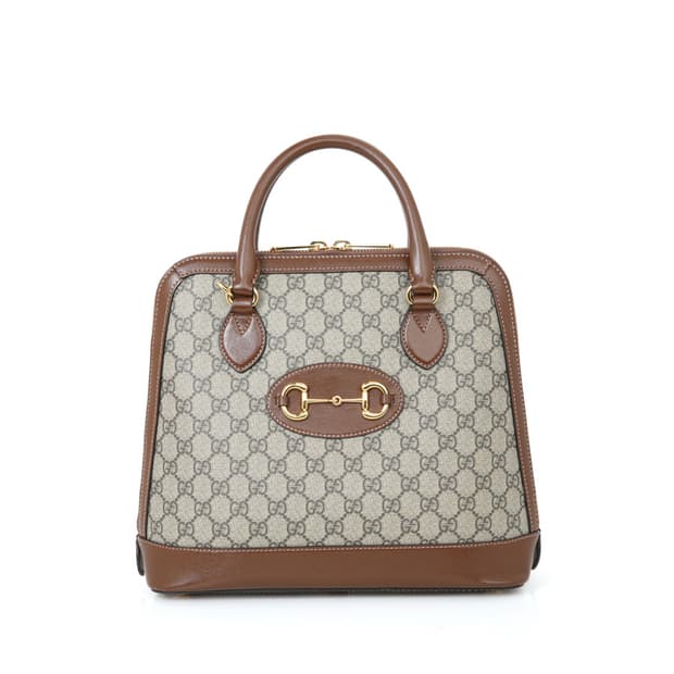 구찌 홀스빗 1955 미디움 GG 탑 핸들백 620850