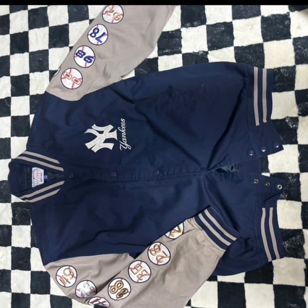 MLB 양키스 야구 점퍼 L(일본빈티지)