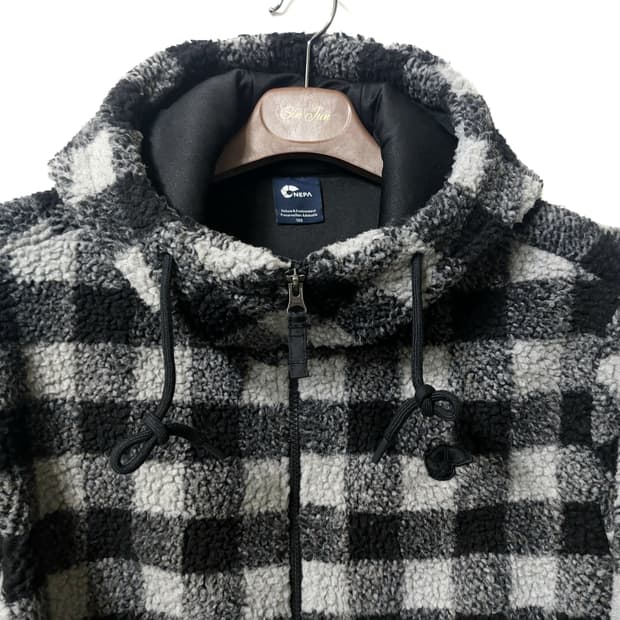 네파 플리스 후드 집업 105